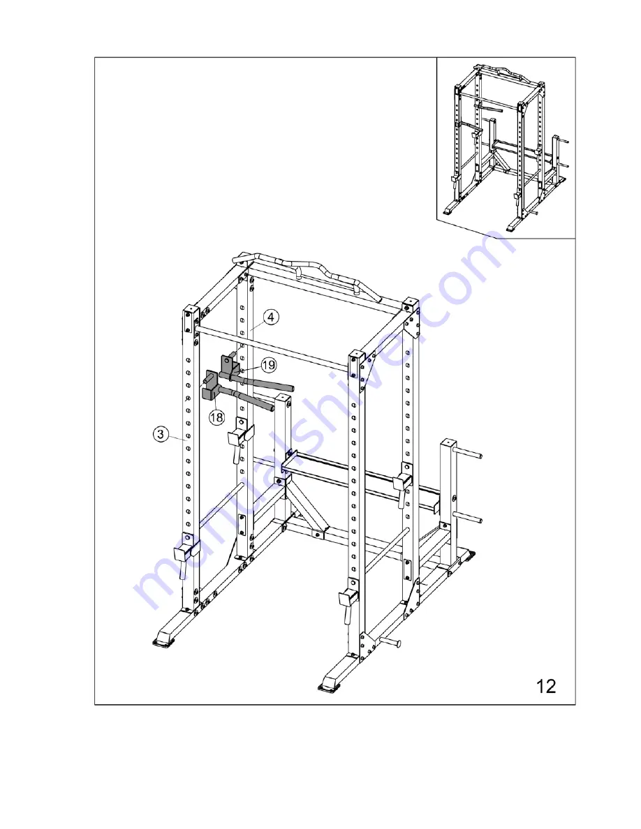 Marcy MONSTER CAGE STB-98005 Скачать руководство пользователя страница 17