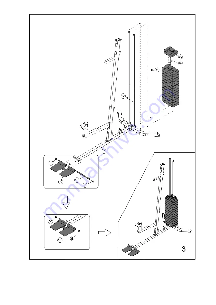 Marcy MWM-6150 Assemly Manual Download Page 8