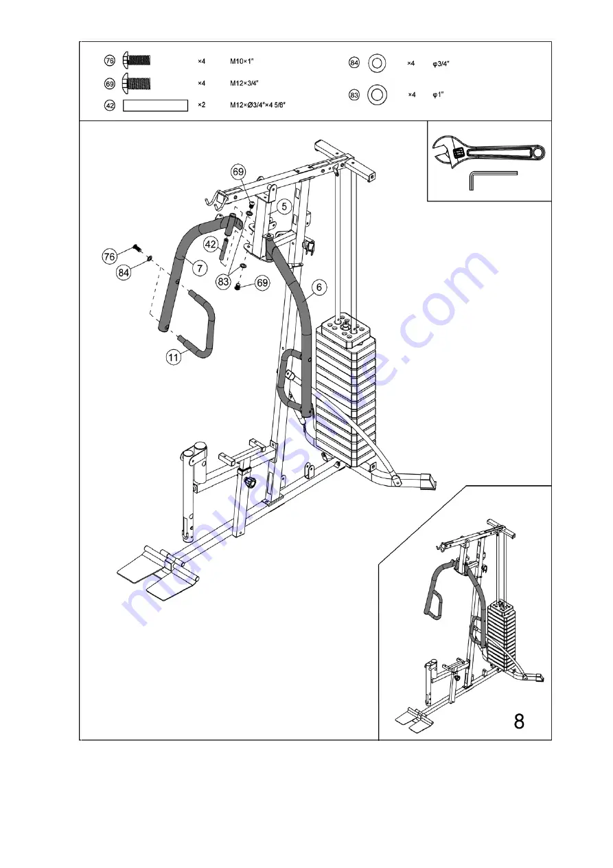 Marcy MWM-6150 Скачать руководство пользователя страница 13