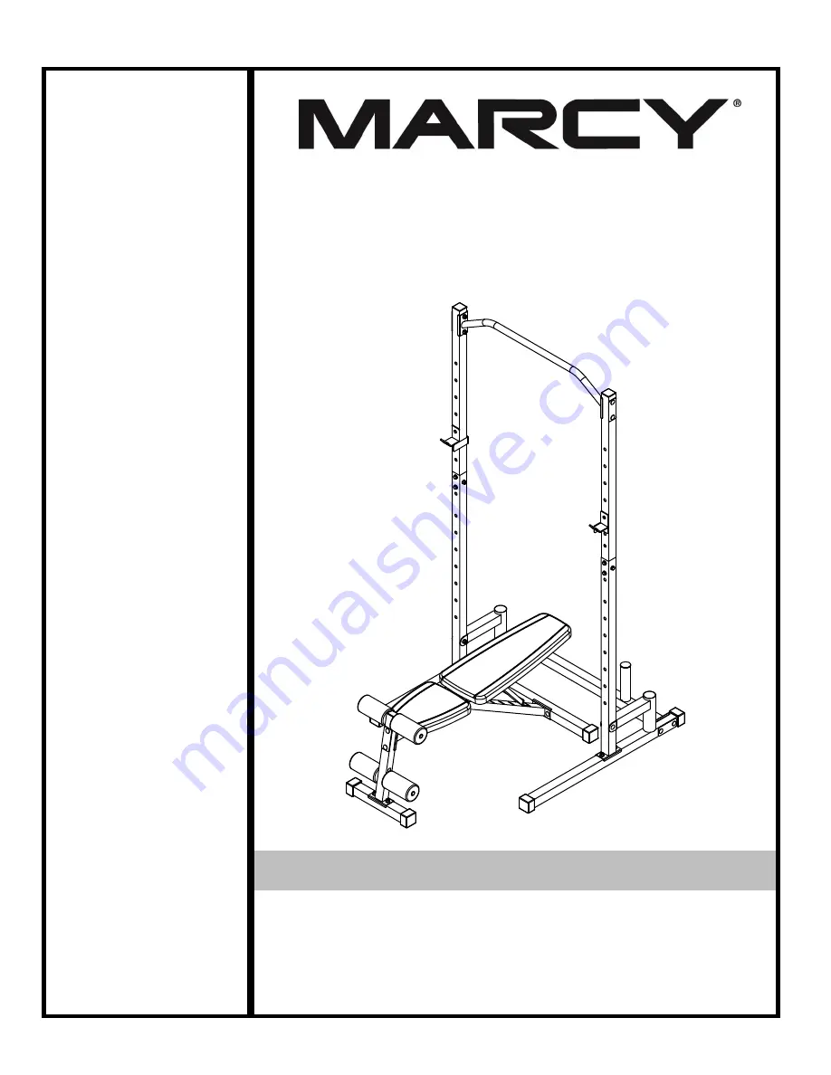 Marcy SM-3283 Owner'S Manual Download Page 1