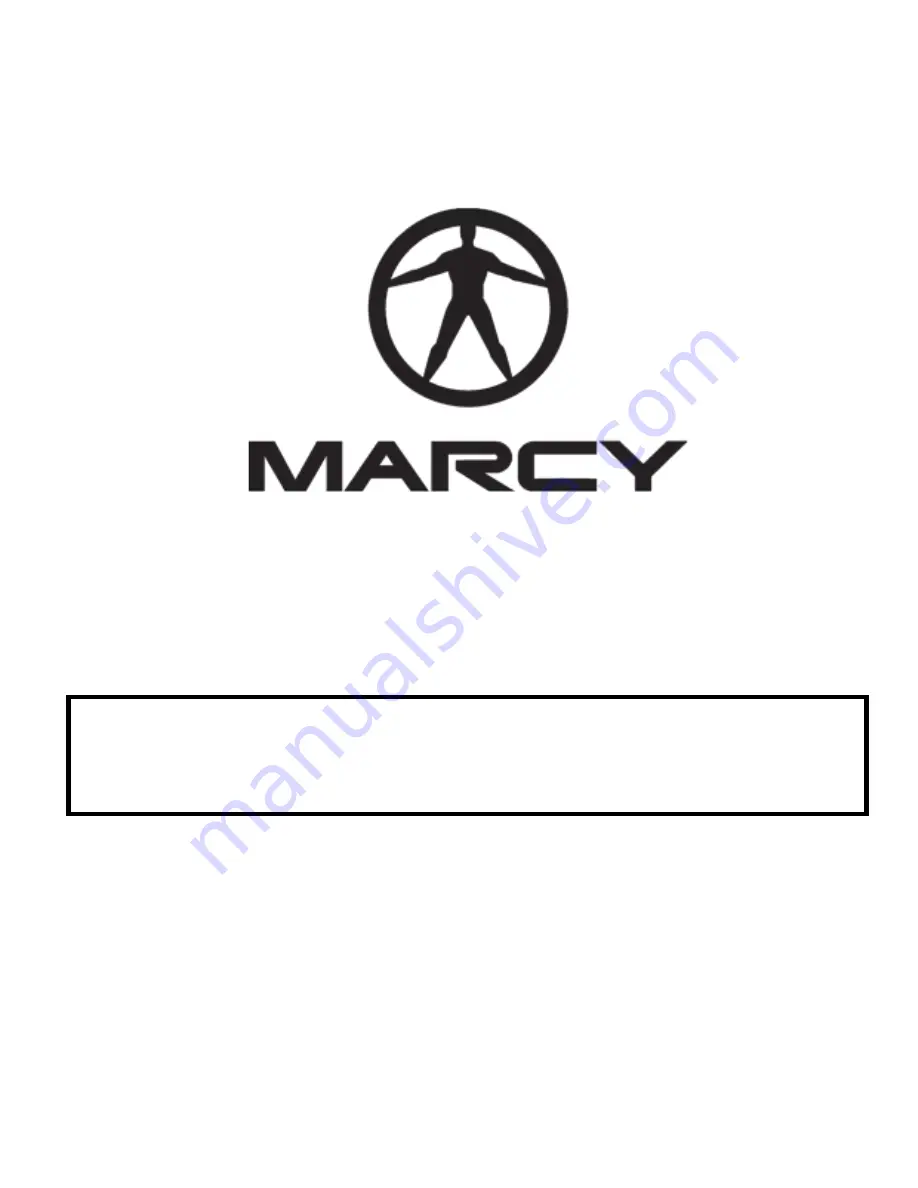 Marcy SM-4033 Assembly Manual Download Page 46