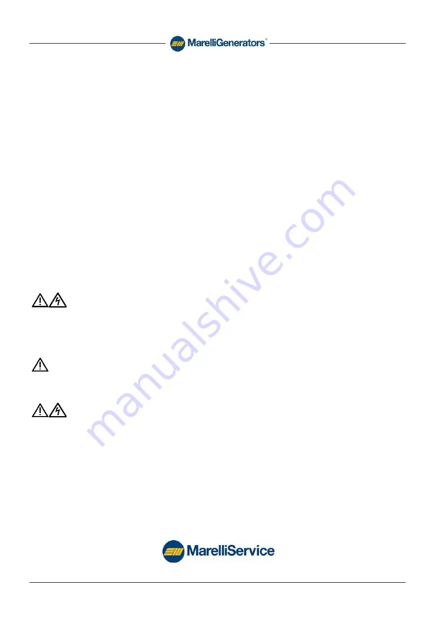 MarelliGenerators M40FA640A/A MARK I User Manual Download Page 3