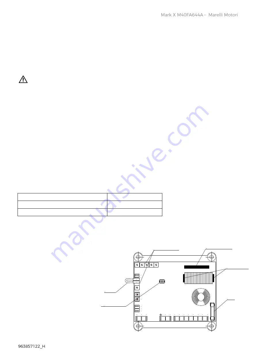 MarelliMotori M40FA644A User Manual Download Page 9