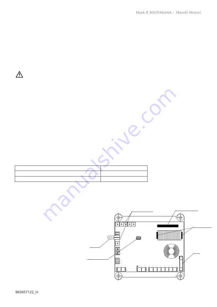 MarelliMotori M40FA644A User Manual Download Page 30