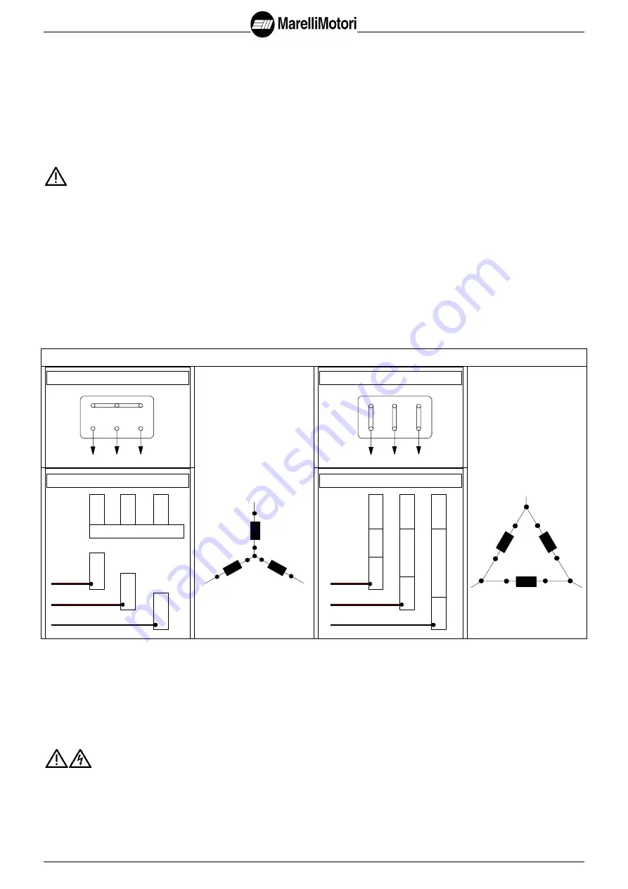 MarelliMotori M8B 315 Instructions And Safety Information Download Page 40