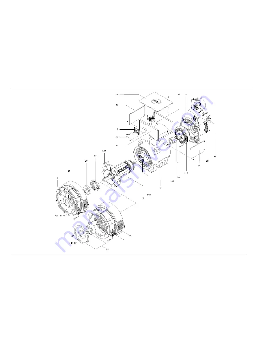 MarelliMotori MJB 250 Operation And Maintenance Manual Download Page 73