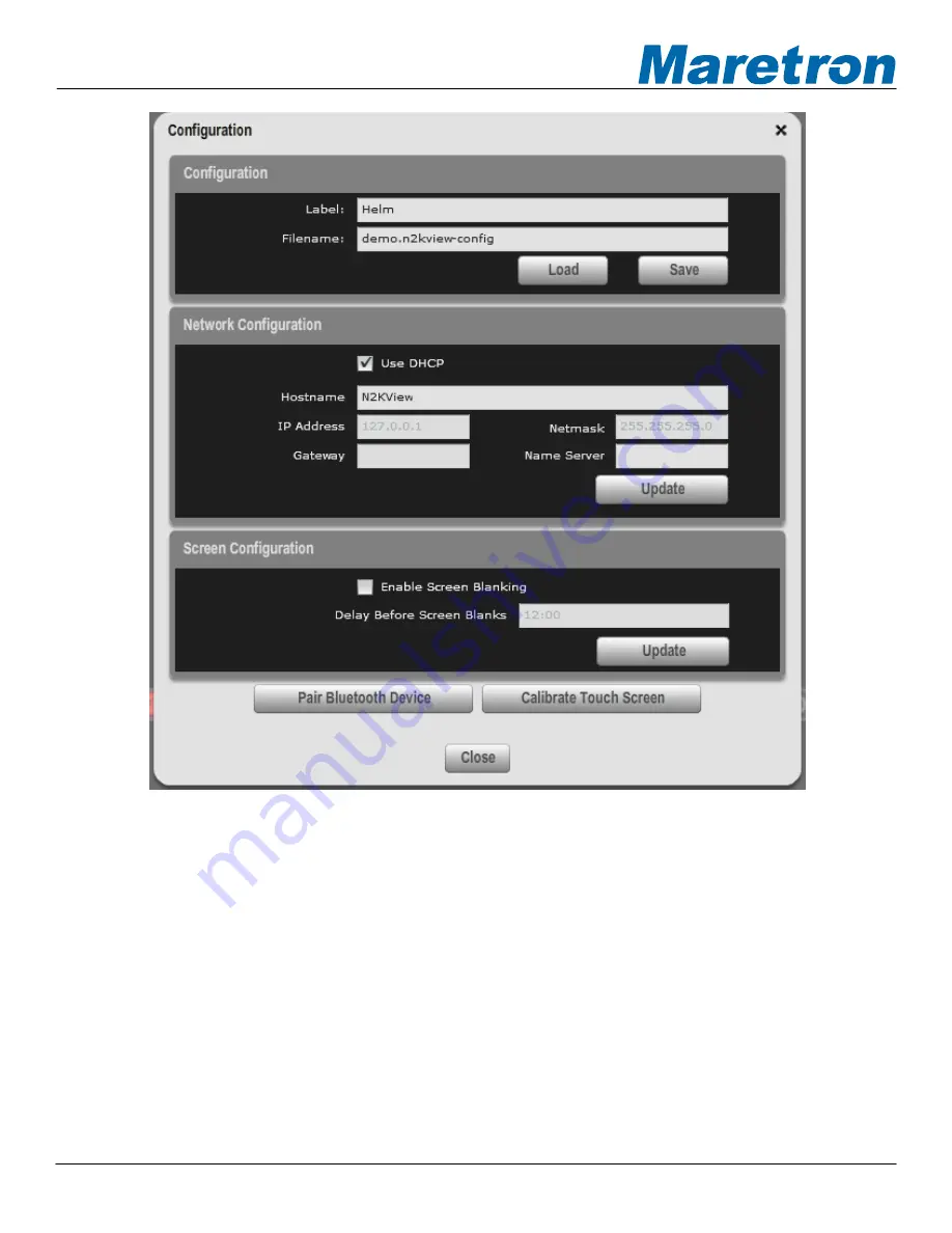 Maretron DSM800 User Manual Download Page 17