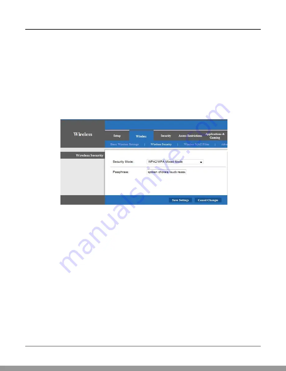 Maretron Linksys E2000 Configuration Manual Download Page 19