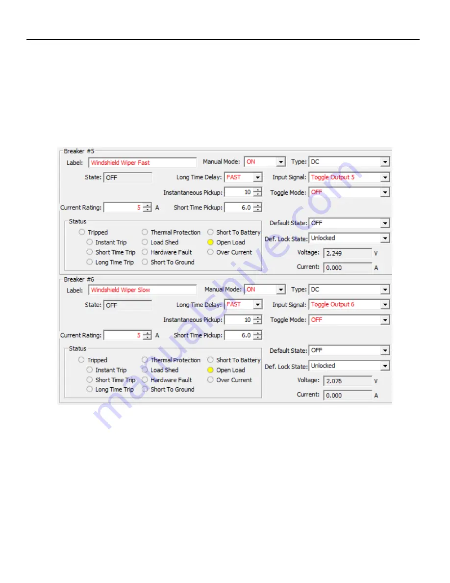 Maretron MPOWER CLMD16 Configuration Manual Download Page 52