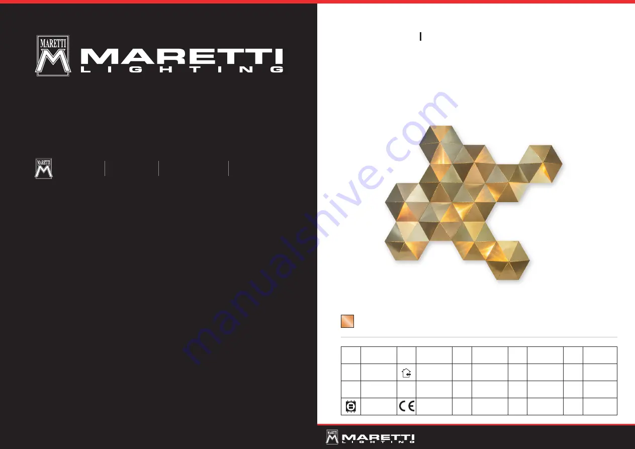 Maretti UMBRELLA WALL Quick Start Manual Download Page 1