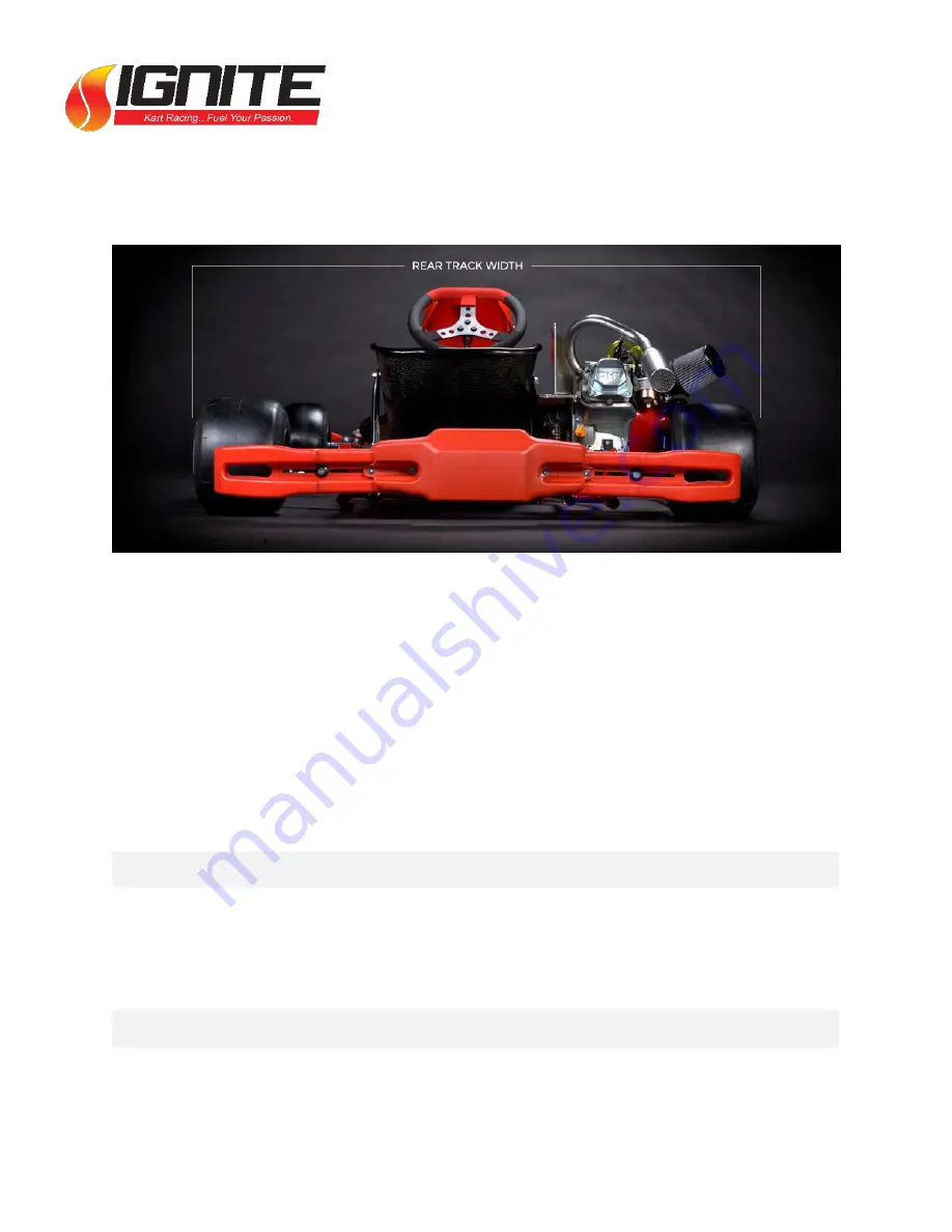 Margay Racing Ignite K2 2020 Setup Manual Download Page 16