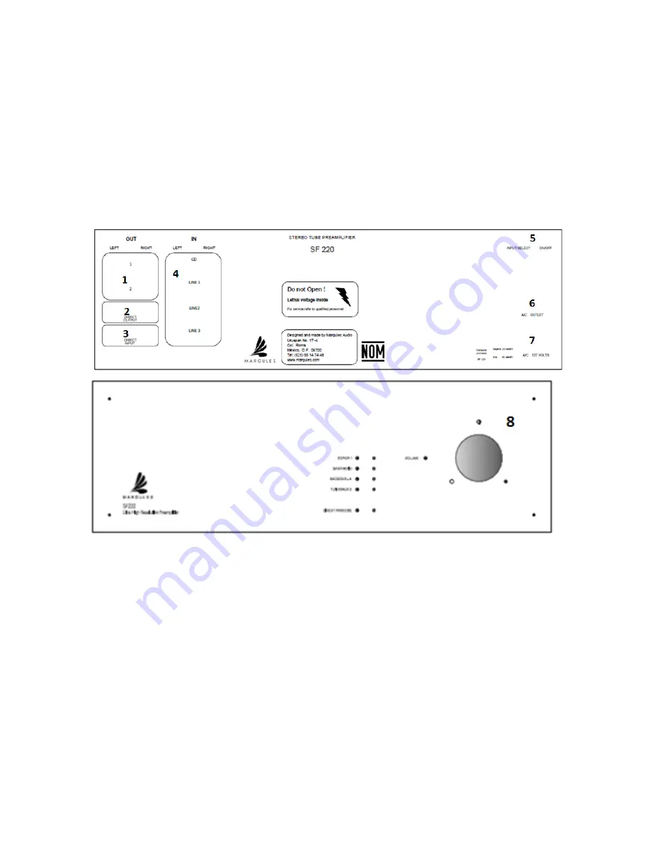 Margules SF220-20th User Manual Download Page 9