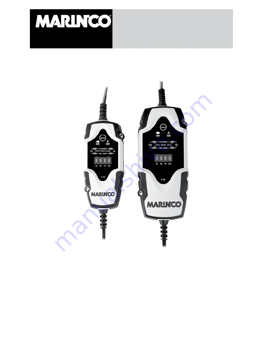 marinco Charge Pro 27101 Instruction Manual Download Page 1