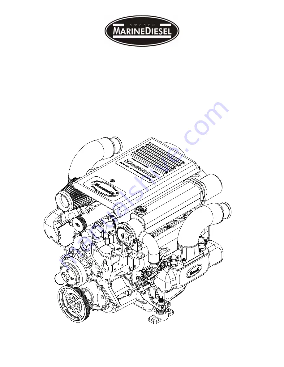 Marinediesel 5L V8 Owner'S Manual Download Page 3