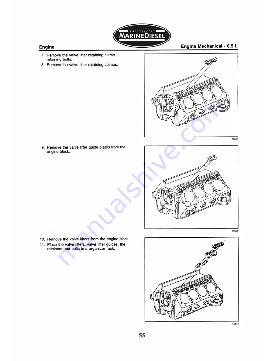 Marinediesel 5L V8 Owner'S Manual Download Page 57