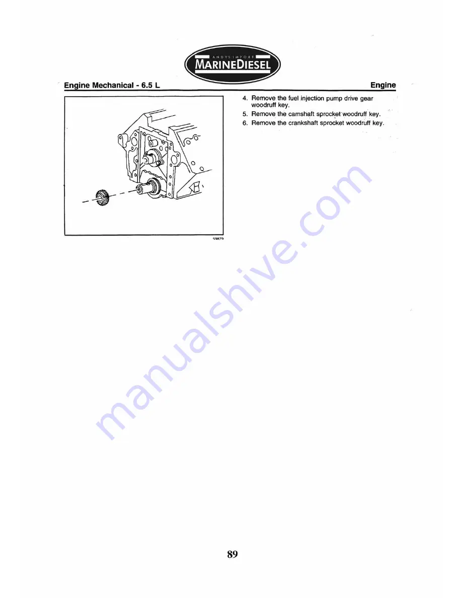 Marinediesel 5L V8 Owner'S Manual Download Page 91