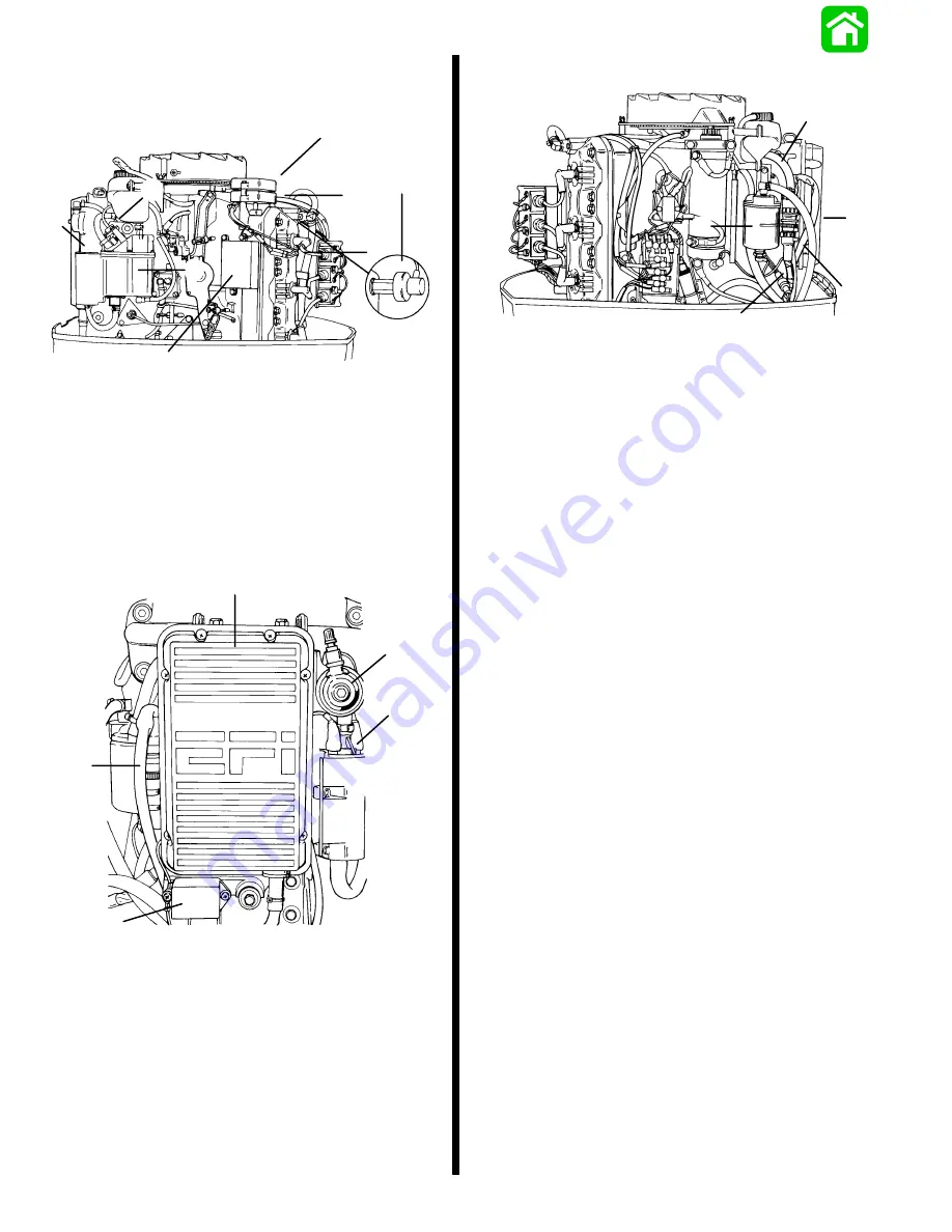 Mariner Mercury 105/140 JET Service Manual Download Page 217