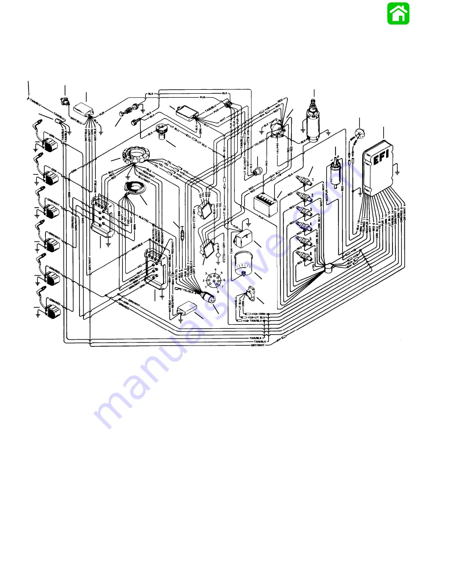 Mariner Mercury 105/140 JET Service Manual Download Page 293