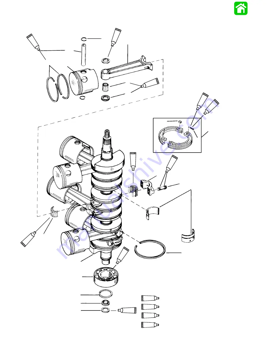 Mariner Mercury 105/140 JET Service Manual Download Page 381