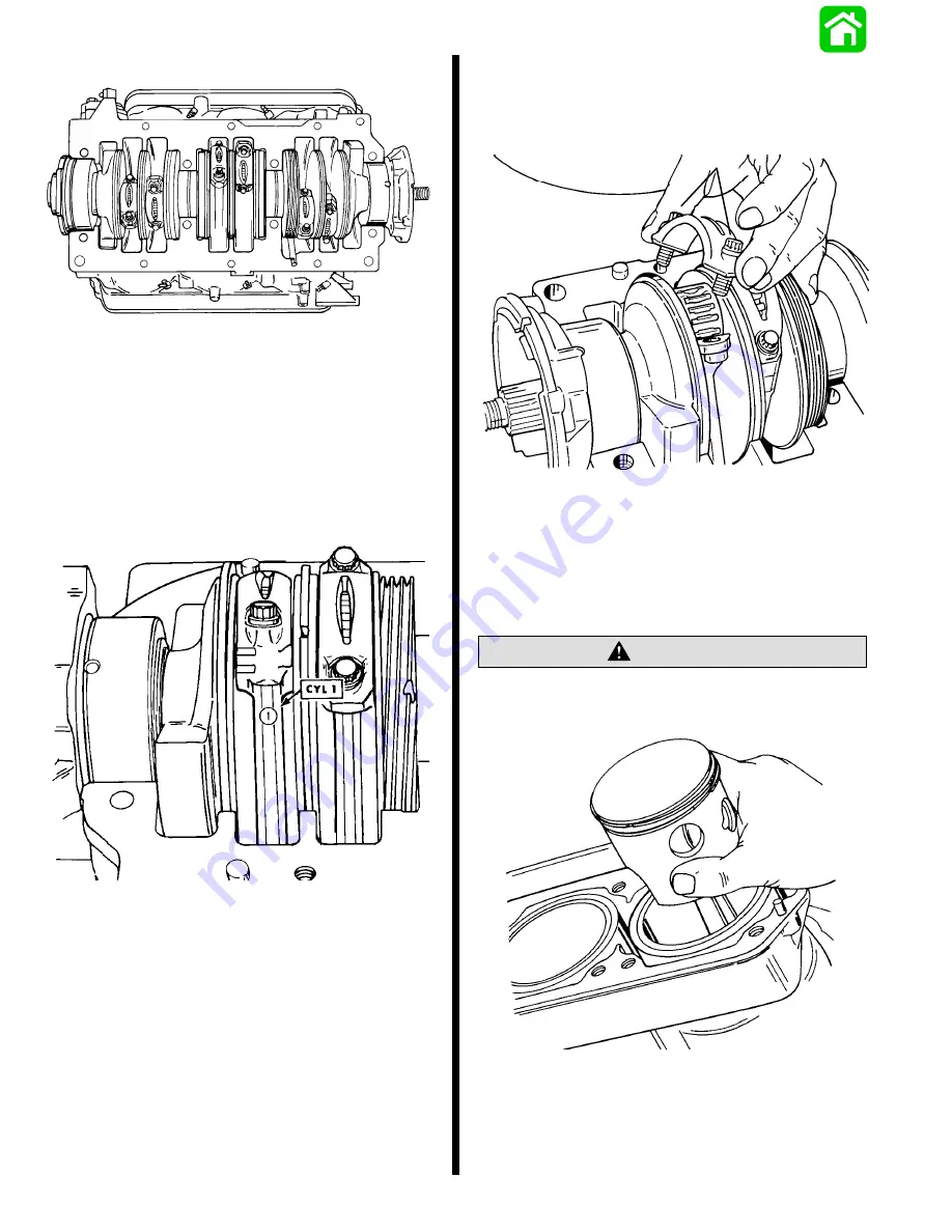 Mariner Mercury 105/140 JET Service Manual Download Page 391