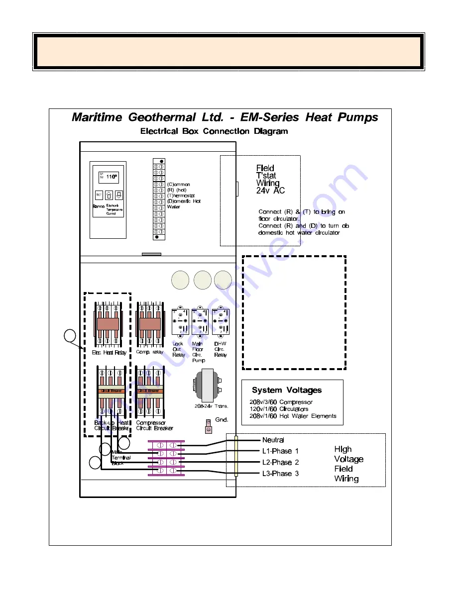 Maritime Geothermal EM (DX) 45-55-65 Installation Manual Download Page 30