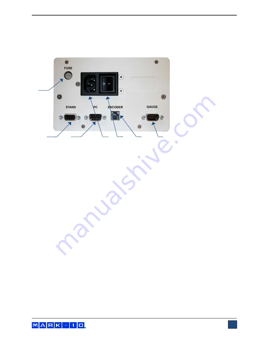 Mark-10 TSTM-DC User Manual Download Page 5