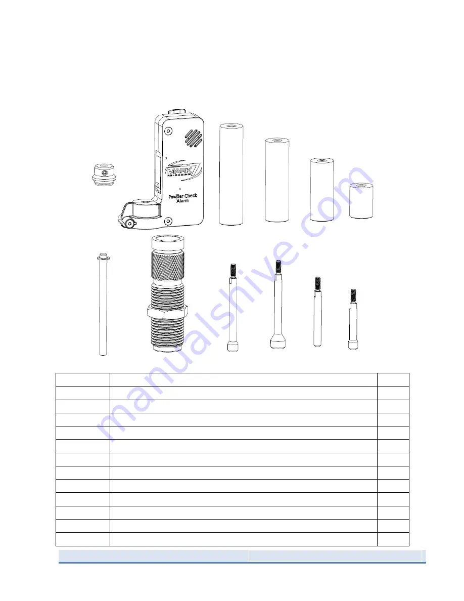 Mark 7 101-1287 Instruction Manual Download Page 2