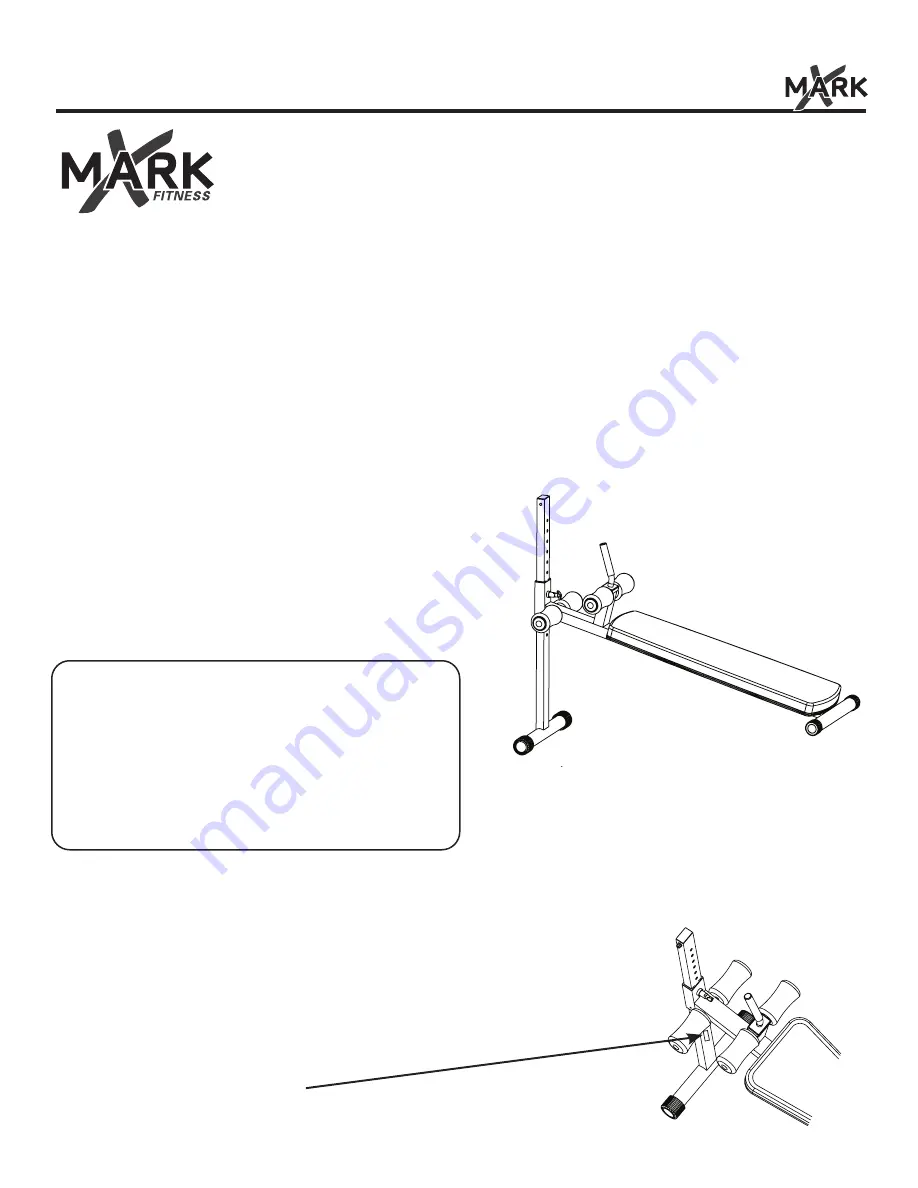 Mark Fitness XM-4416 Скачать руководство пользователя страница 3