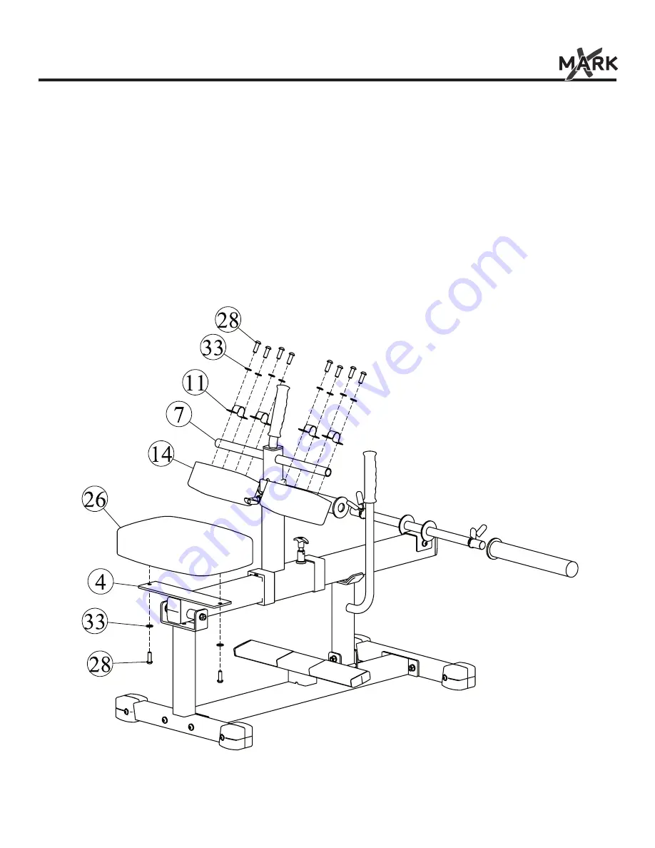 Mark Fitness XM-7613 Owner'S Manual Download Page 8