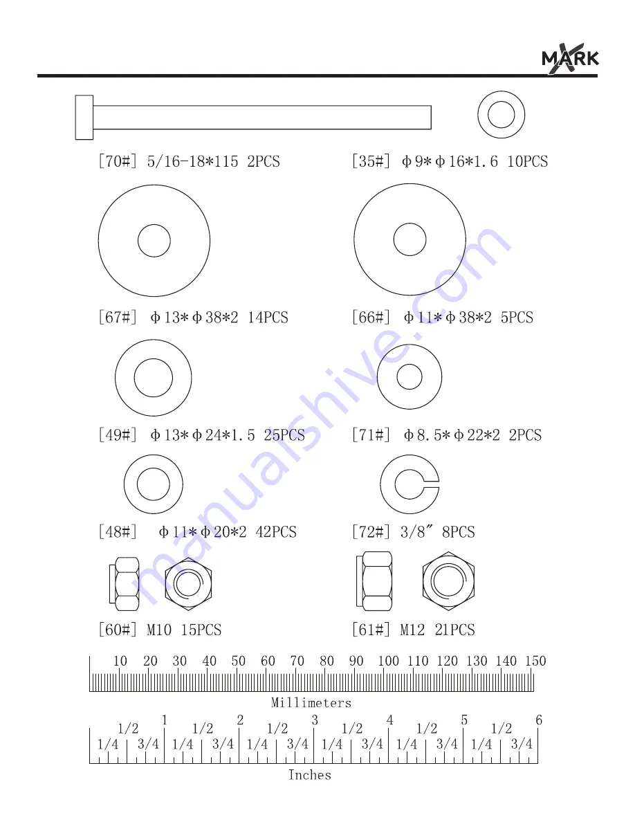 Mark Fitness XM-7616 Скачать руководство пользователя страница 6