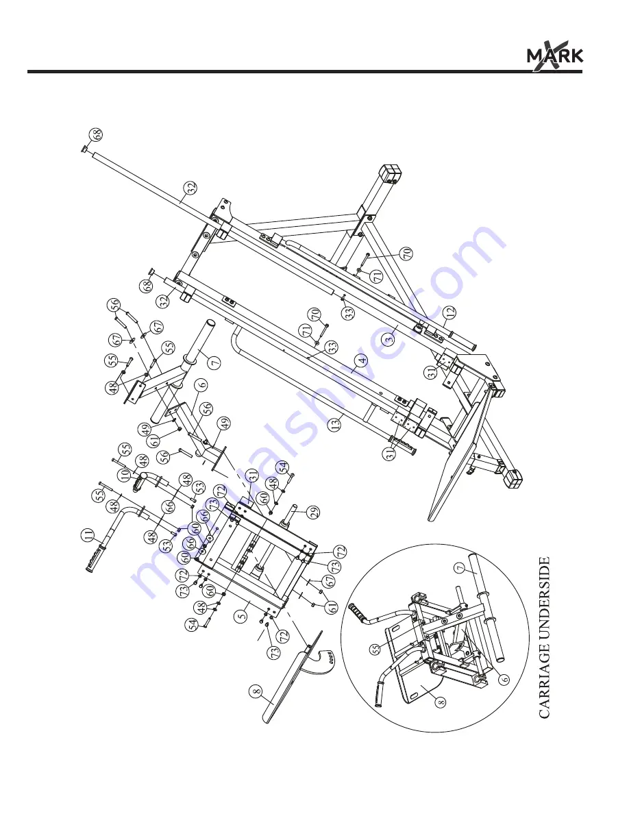 Mark Fitness XM-7616 Скачать руководство пользователя страница 10