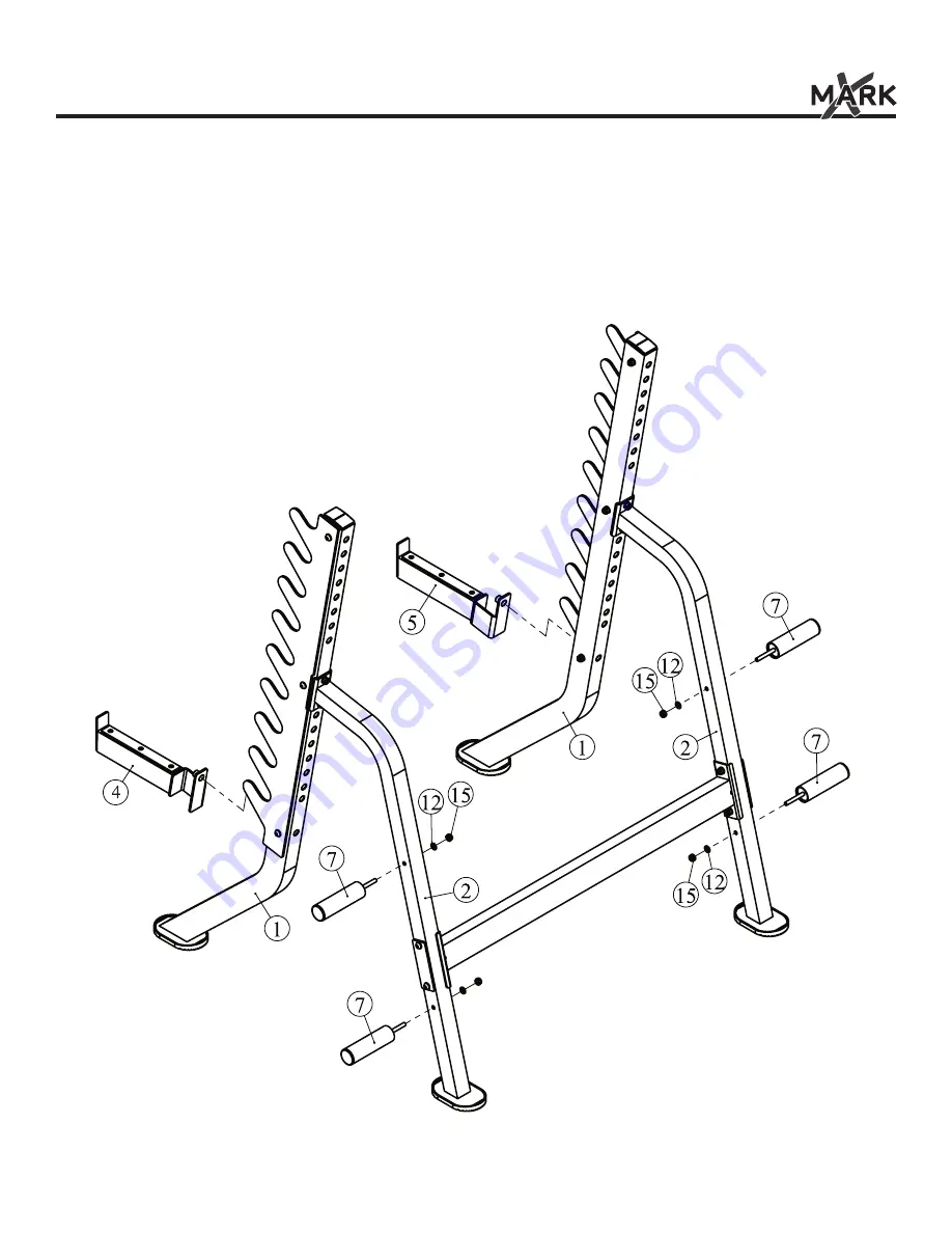 Mark Fitness XM-7619 Скачать руководство пользователя страница 9