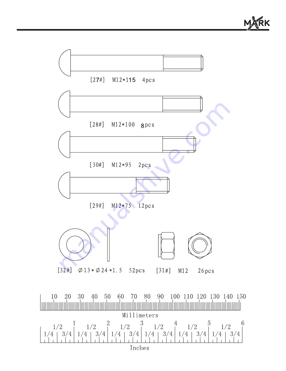 Mark Fitness XM-7620 Owner'S Manual Download Page 5