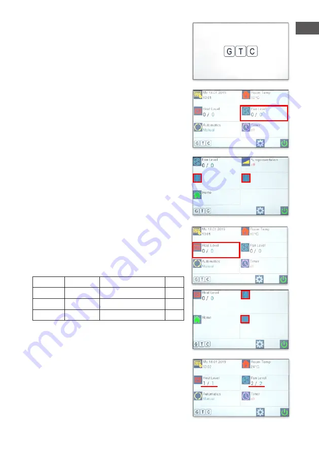 Mark GTC E User Manual Download Page 3