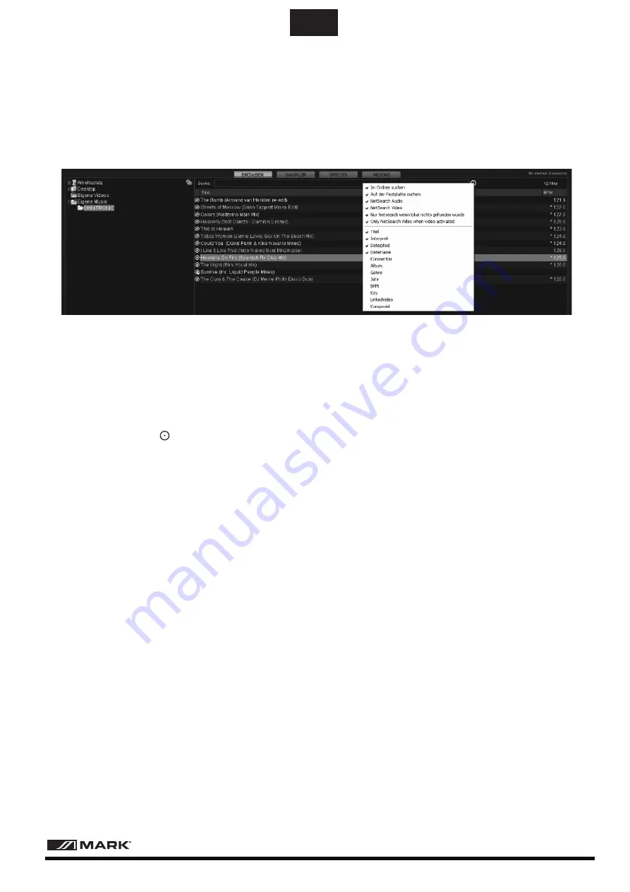 Mark MMC 2000 User Manual Download Page 39