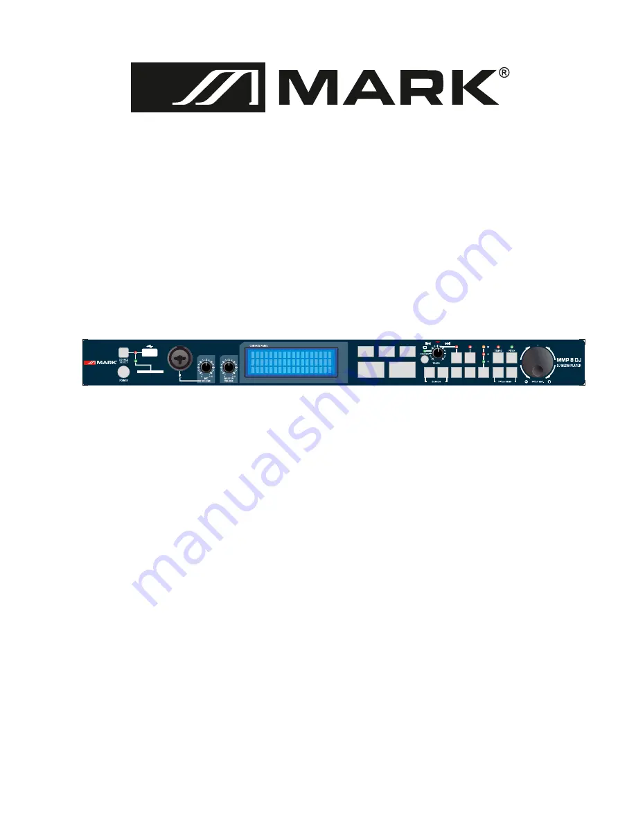 Mark MMP 8 DJ User Manual Download Page 1