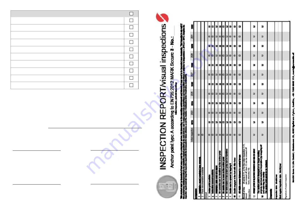 Mark Secure 3 Instruction Manual Download Page 10