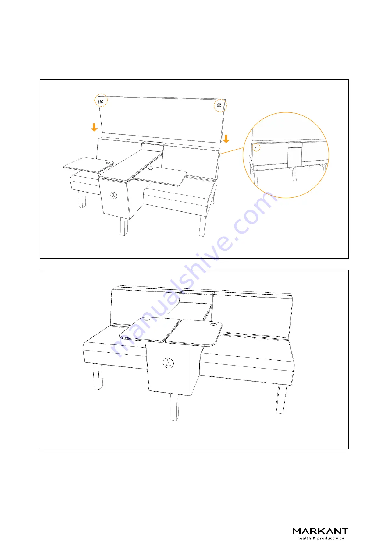 Markant HYBRID SOFA Скачать руководство пользователя страница 10