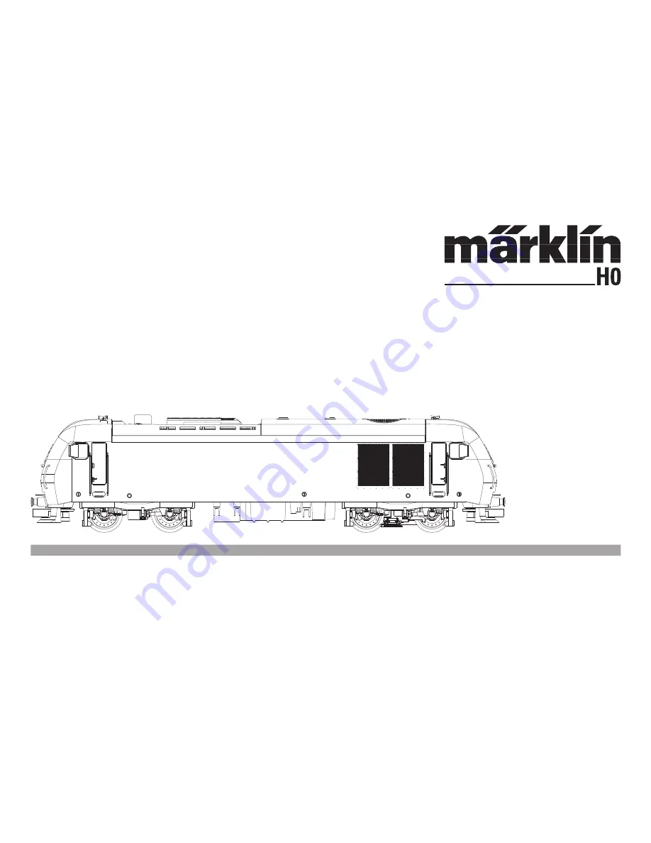 marklin 26548 User Manual Download Page 1