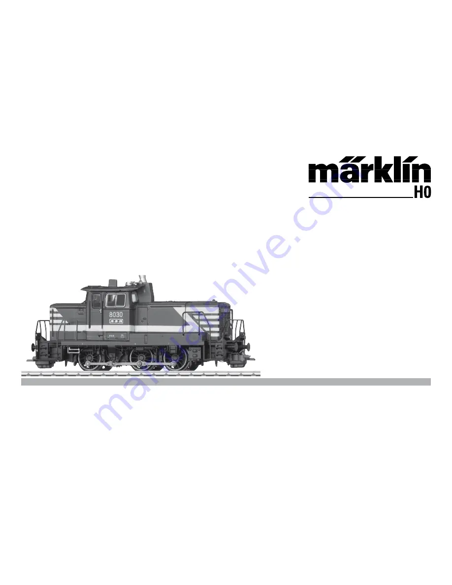 marklin 37695 Скачать руководство пользователя страница 1