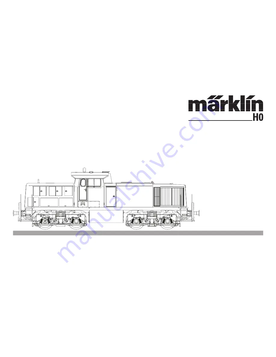 marklin 37903 User Manual Download Page 1