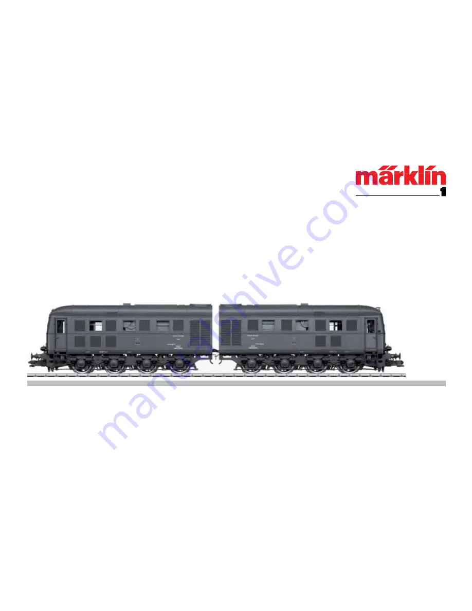 marklin D 311.02 Скачать руководство пользователя страница 1