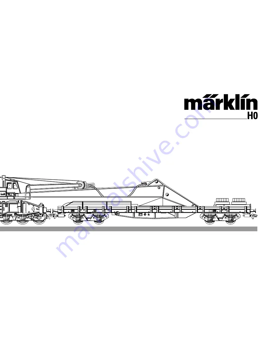 marklin GOLIATH Скачать руководство пользователя страница 1