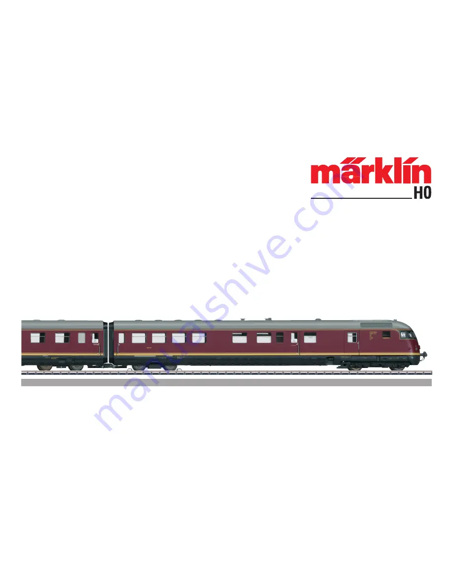 marklin VT 08.5 Manual Download Page 1