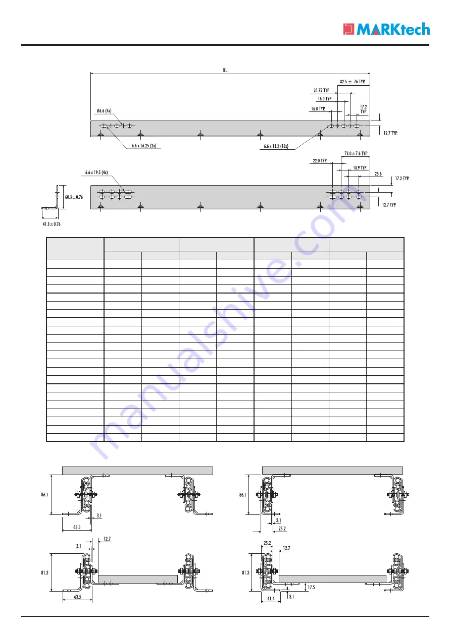 MARKtech 9301 Series Installation Manual Download Page 6