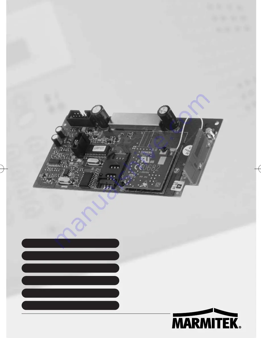 Marmitek GSM800 User Manual Download Page 1