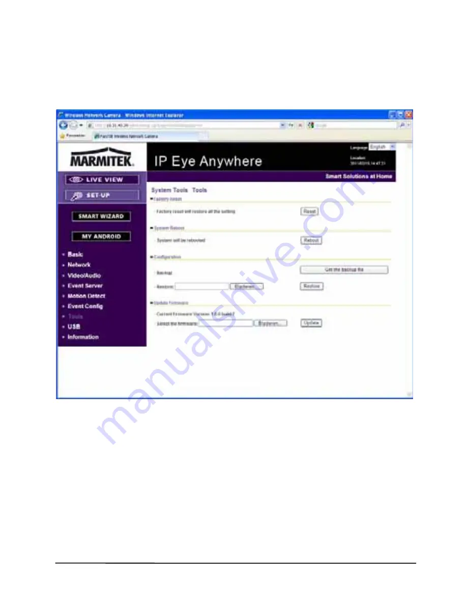 Marmitek IP EYE ANYWHERE - QUICK Скачать руководство пользователя страница 57