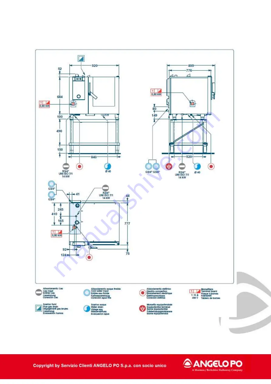 MARMON ANGELO PO ACT.O Technical Manual Download Page 8