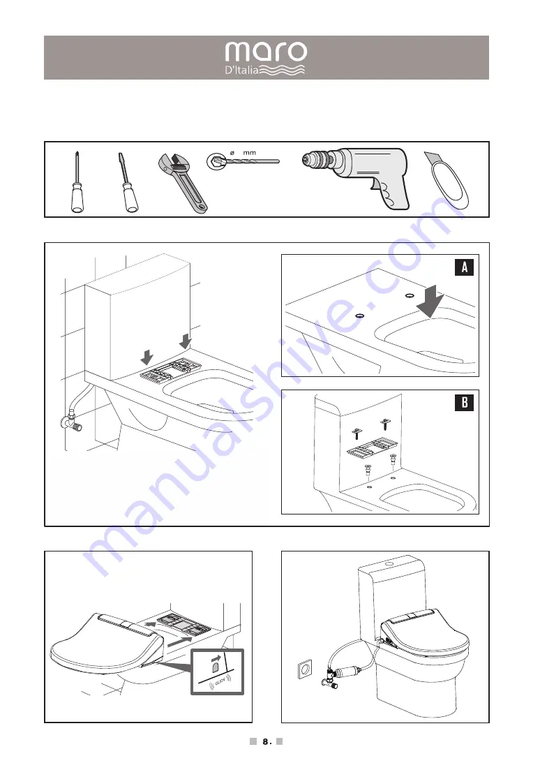 Maro D'Italia DI600 Operating Instructions Manual Download Page 9