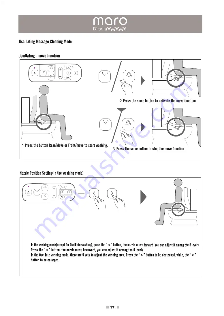 Maro AQUALET PIAVE DI800 Operating Instructions Manual Download Page 18